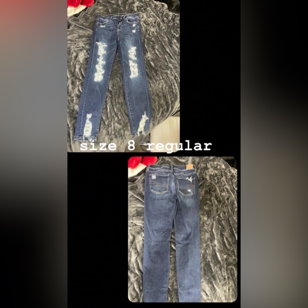 american eagle jeans size 8